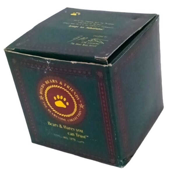 Vintage Boyds Bears & Friends 'Emma and Bailey' Afternoon Tea Bear Figurine 1995 - Picture 9 of 10